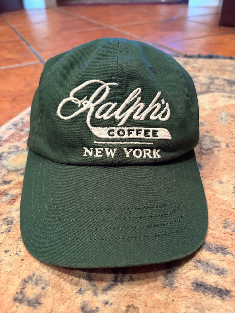 Ralph Lauren New York Green Baseball Cap - Picture 2 of 9